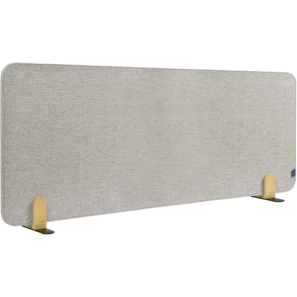 Legamaster Tischtrennwand ELEMENTS Akustik 160 x 60 cm (B x H) grau Produktbild pa_produktabbildung_1 XL