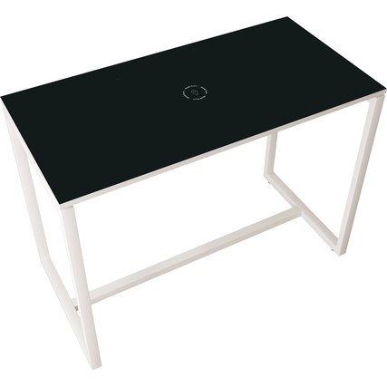 easyDesk® Stehtisch 1.500 x 1.100 x 750 mm (B x H x T) anthrazit Produktbild pa_produktabbildung_1 XL