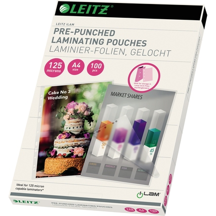 Leitz Laminierfolie DIN A4 *100 St./Pack.* Produktbild pa_produktabbildung_2 XL