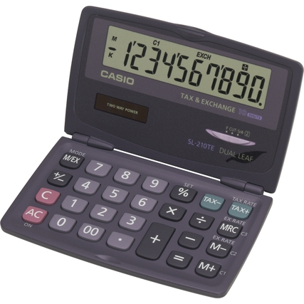 CASIO® Taschenrechner SL-210TE Produktbild pa_produktabbildung_1 XL