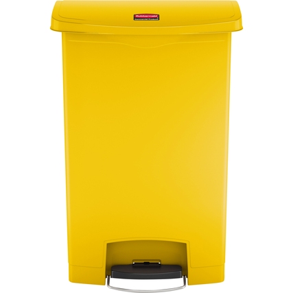 Rubbermaid Tretabfalleimer SLIM JIM® STEP-ON 90 l gelb Produktbild pa_produktabbildung_1 XL