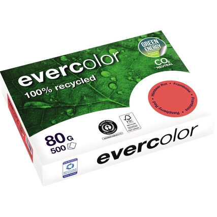 Clairefontaine Kopierpapier evercolor himbeerrot Produktbild pa_produktabbildung_1 XL