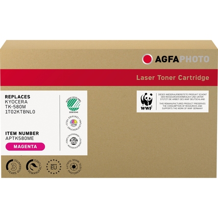AgfaPhoto Toner Kompatibel mit KYOCERA TK-580M magenta Produktbild pa_produktabbildung_1 XL