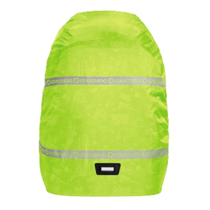 COOCAZOO Regenschutz reflektierend Nylon gelb