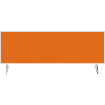 magnetoplan® Tischtrennwand VarioPin 160 x 50 cm (B x H) orange Produktbild pa_produktabbildung_1 XL