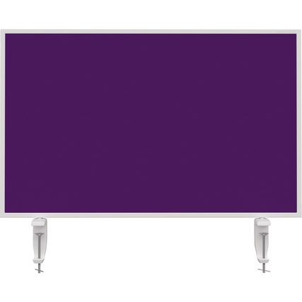 magnetoplan® Tischtrennwand VarioPin 80 x 50 cm (B x H) violett Produktbild pa_produktabbildung_1 XL