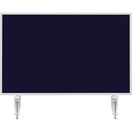 magnetoplan® Tischtrennwand VarioPin 80 x 50 cm (B x H) dunkelblau Produktbild pa_produktabbildung_1 XL