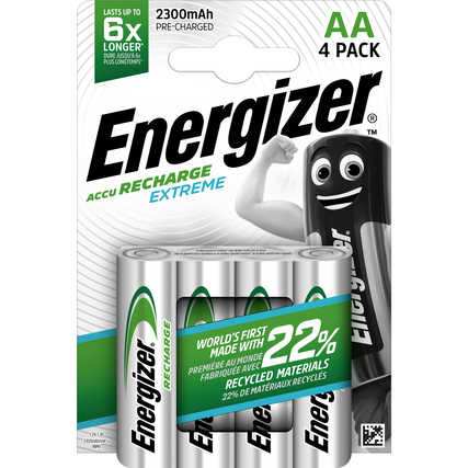 Energizer® Akku AA/Mignon 4 St./Pack. Produktbild pa_produktabbildung_1 XL