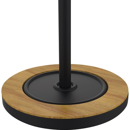 UNILUX Garderobenständer BORA BAMBOO schwarz/bambus Produktbild pa_produktabbildung_3 XL