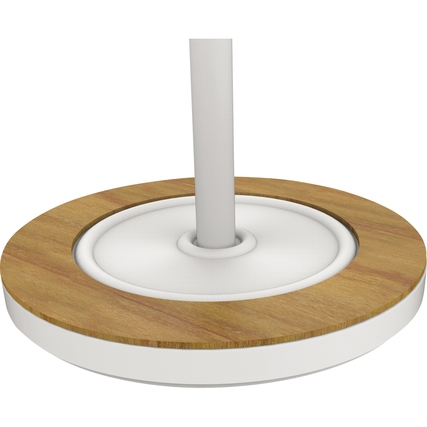 UNILUX Garderobenständer BORA BAMBOO weiß/bambus Produktbild pa_produktabbildung_3 XL
