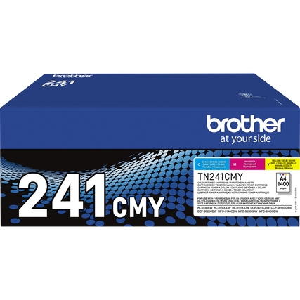 Brother Toner TN-241CMY cyan, magenta, gelb Produktbild pa_produktabbildung_1 XL