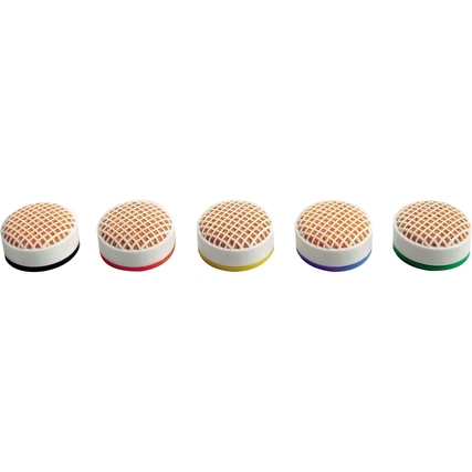 Laurel® Ersatzschwamm PLEMIX 38mm Naturkautschuk farbig sortiert (freie Farbauswahl nicht möglich)