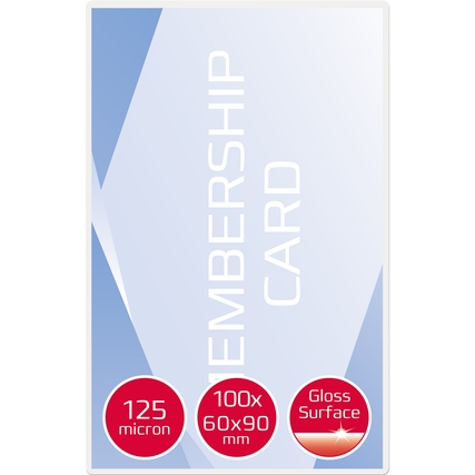 GBC® Laminierfolie Card&trade;Pouch 60 x 90 mm (B x H) Produktbild pa_produktabbildung_2 XL