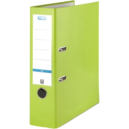 ELBA Ordner smart Pro Kunststoff DIN A4 80 mm hellgrün Produktbild pa_produktabbildung_1 XL