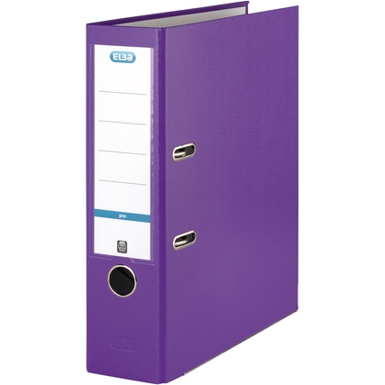 ELBA Ordner smart Pro Kunststoff DIN A4 80 mm violett Produktbild pa_produktabbildung_1 XL