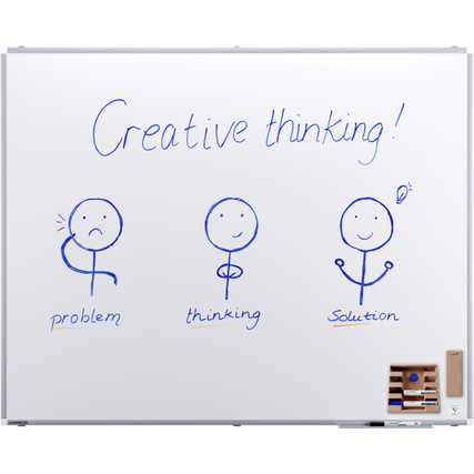 Legamaster Whiteboard PREMIUM PLUS 150 x 120 cm (B x H) Produktbild pa_anwendungsbeispiel_1 XL