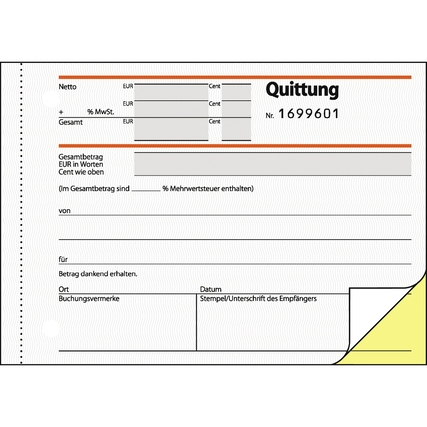 SIGEL Quittungsblock SD 121 Produktbild pa_produktabbildung_2 XL