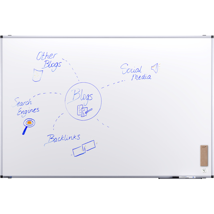 Legamaster Whiteboard UNITE PLUS 150 x 100 cm (B x H) Produktbild pa_anwendungsbeispiel_1 XL