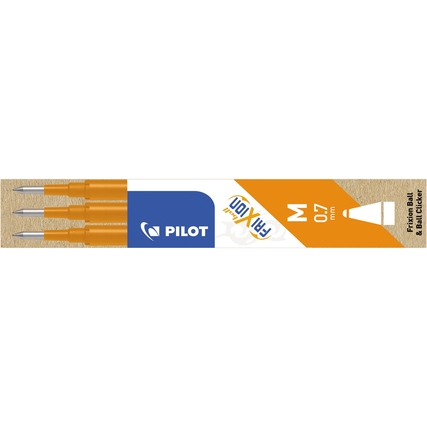 PILOT Tintenrollermine FriXion Ball 3 St./Pack. orange Produktbild pa_produktabbildung_1 XL