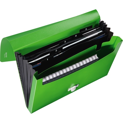 Leitz Fächermappe Recycle grün Produktbild pa_ohnedeko_1 XL