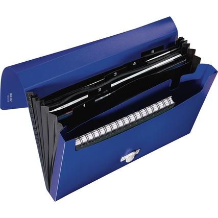 Leitz Fächermappe Recycle blau Produktbild pa_ohnedeko_1 XL