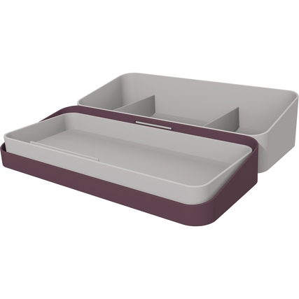 helit Tischorganizer the companion rot/grau Produktbild pa_produktabbildung_2 XL
