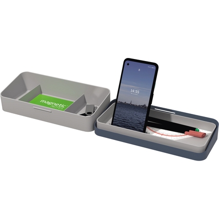 helit Tischorganizer the companion blau/grau Produktbild pa_ohnedeko_1 XL