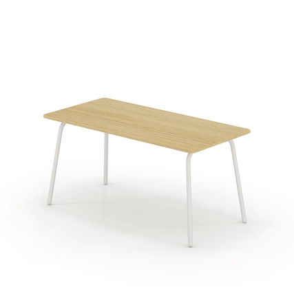 Schreibtisch se:lab work & meet desk 1.600 x 740 x 800 mm (B x H x T) eiche hell weiß Produktbild pa_produktabbildung_1 XL
