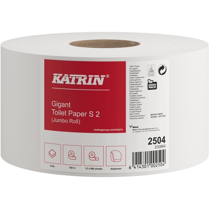 Katrin Toilettenpapier Gigant S 2 Großrolle Produktbild pa_produktabbildung_1 XL