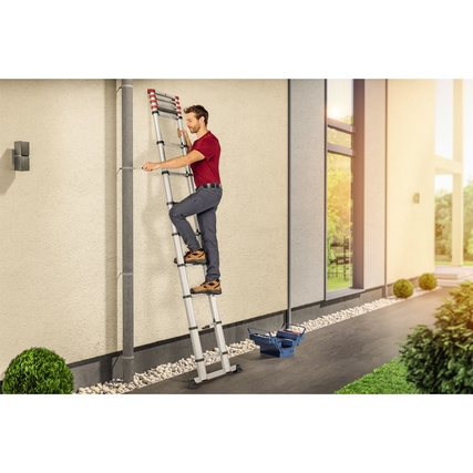 Hailo Teleskopleiter T80 FlexLine 13 Stufen Produktbild pa_ohnedeko_1 XL