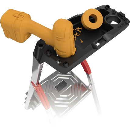 Hailo Stehleiter L60 StandardLine max. Arbeitshöhe 3,07 m Produktbild pa_ohnedeko_1 XL