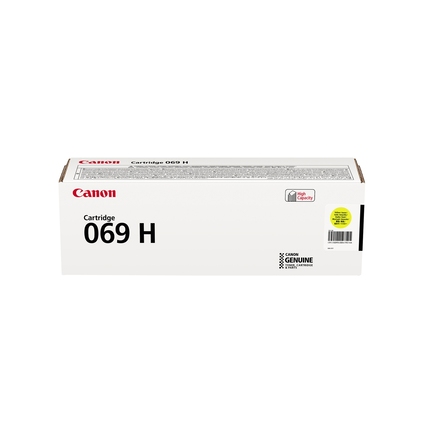 Canon Toner Originalzubehör 069H ca. 5.500 Seiten gelb