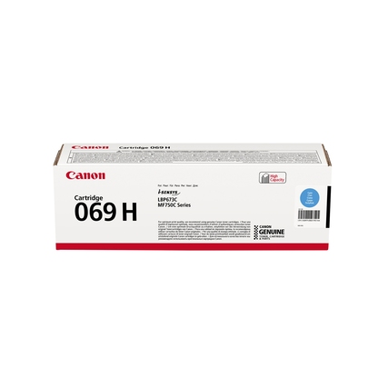 Canon Toner Originalzubehör 069H ca. 5.500 Seiten cyan