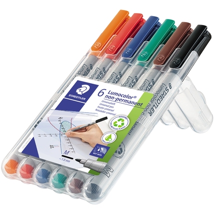 STAEDTLER® Folienstift Lumocolor® non-permanent 315 6 St./Pack. Produktbild pa_produktabbildung_2 XL