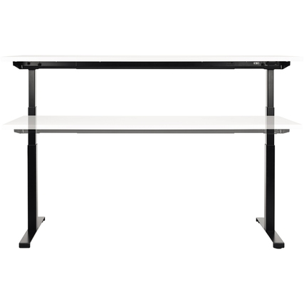 BakkerElkhuizen Schreibtisch WORK & MOVE 1.200 x 650-1.260 x 700 mm (B x H x T) Produktbild pa_anwendungsbeispiel_1 XL