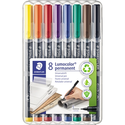 STAEDTLER® Folienstift Lumocolor® permanent 313 8 St./Pack. Produktbild pa_produktabbildung_1 XL