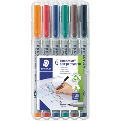 STAEDTLER® Folienstift Lumocolor® non-permanent 315 6 St./Pack. Produktbild pa_produktabbildung_1 XL