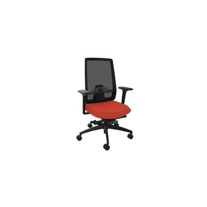 Dauphin Bürodrehstuhl Indeed mesh manderine Produktbild pa_produktabbildung_1 XL