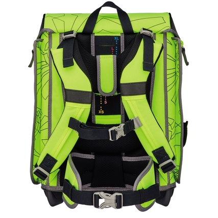 DERDIEDAS Schulranzen ErgoFlex MAX Superflash Neon Fighter Produktbild pa_produktabbildung_3 XL