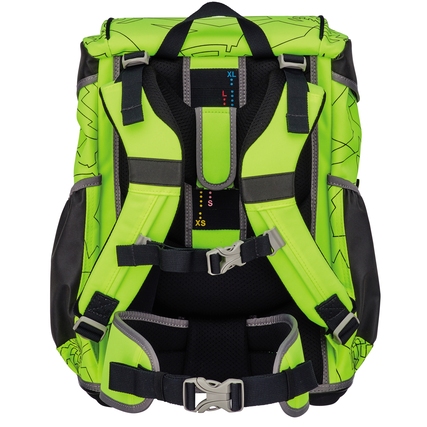 DERDIEDAS Schulranzen ErgoFlex Superflash Neon Fighter Produktbild pa_produktabbildung_3 XL