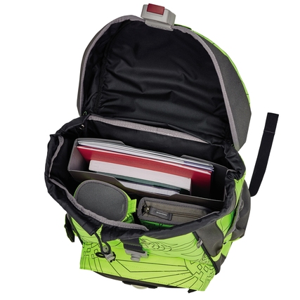 DERDIEDAS Schulranzen ErgoFlex Superflash Neon Fighter Produktbild pa_ohnedeko_1 XL