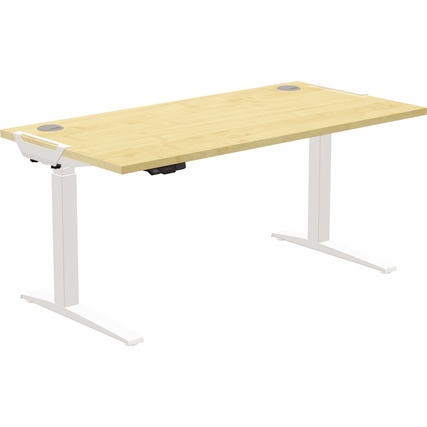 Fellowes® Schreibtisch Levado&trade; 1.800 x 640-1.260 x 800 mm (B x H x T) ahorn Produktbild pa_produktabbildung_3 XL