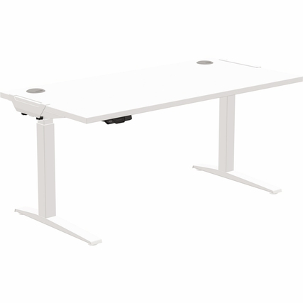 Fellowes® Schreibtisch Levado&trade; 1.800 x 640-1.260 x 800 mm (B x H x T) weiß Produktbild pa_produktabbildung_3 XL