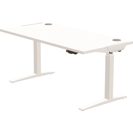 Fellowes® Schreibtisch Levado&trade; 1.800 x 640-1.260 x 800 mm (B x H x T) weiß Produktbild pa_produktabbildung_1 XL