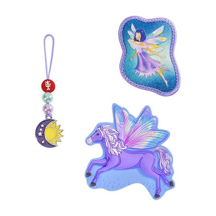 Step by Step Ranzen Accessoire Magic Mags Magnet Step by Step Schulranzen SPACE, CLOUD, 2IN1 PLUS, GIANT Kunststoff mehrfarbig Pegasus Emily
