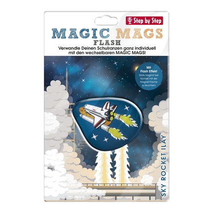Step by Step Ranzen Accessoire Magic Mags FLASH Sky Rocket Ilay Produktbild pa_produktabbildung_3 XL