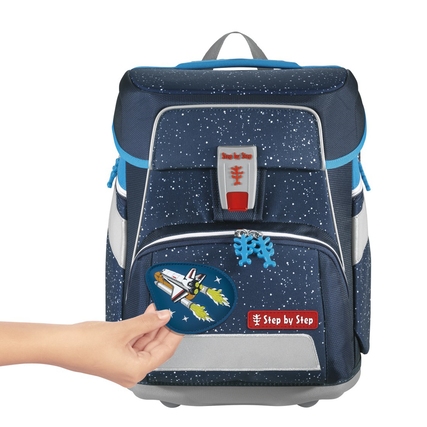 Step by Step Ranzen Accessoire Magic Mags FLASH Sky Rocket Ilay Produktbild pa_ohnedeko_1 XL