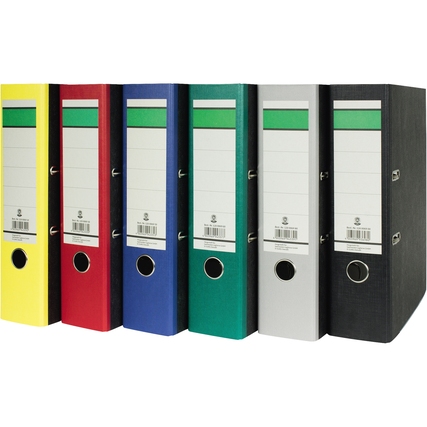 Ordner Wolkenmarmor DIN A4 80 mm blau Produktbild pa_produktabbildung_1 XL