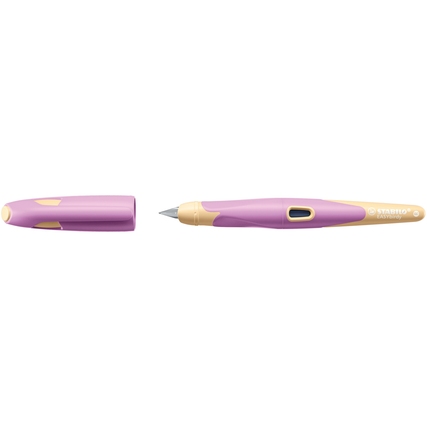 STABILO® Füllfederhalter EASYbirdy Pastel Rechtshänder M (Medium) soft pink/apricot Produktbild pa_produktabbildung_2 XL