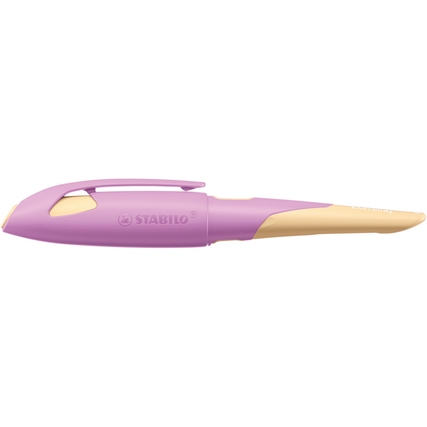 STABILO® Füllfederhalter EASYbirdy Pastel Rechtshänder M (Medium) soft pink/apricot Produktbild pa_produktabbildung_1 XL